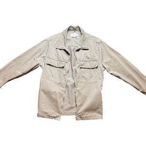 Denim & Flower Men's Cream and Tan Jacket